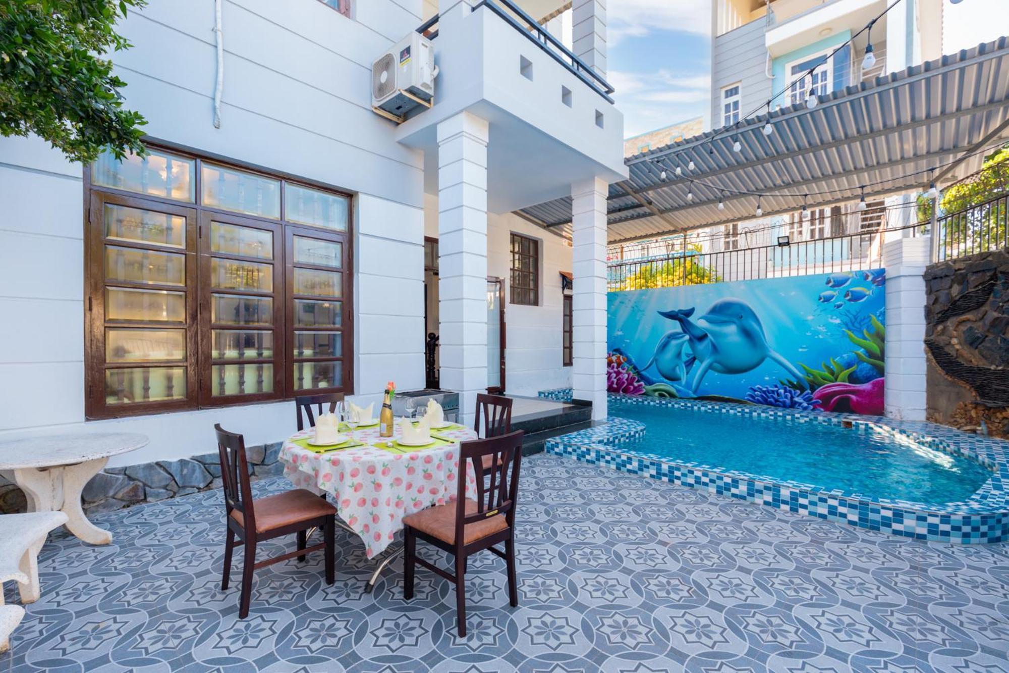 Villa 47 - Gan Bien Bai Sau - Phong Khach Co May Lanh فونج تاو المظهر الخارجي الصورة